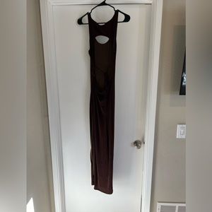 Luna B backless maxi dress